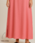 Vestido Feminino Adulto Longo Faixa Cintura - Pêssego - loja online