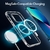 Original For Magsafe Magnetic Wireless Charging Case For iPhone 14 13 12 11 Pro Max Mini X Xs XR 7 8 Plus SE 2020 Acrylic Cover - comprar online