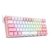 REDRAGON Fizz K617 RGB USB Mini Mechanical Gaming Wired Keyboard Red Switch 61 K - loja online