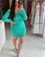 Vestido Ombro a Ombro Canelado