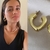 Argola Heart Bold folheada ouro 18k na internet