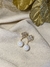 Brinco Princess Perola Pendente - comprar online