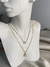 Conjunto Laura Duplo, Perola + Ponto de Luz Folheado ouro 18k - comprar online