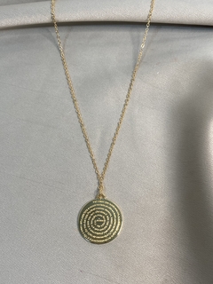Colar Longo Pai Nosso folheado ouro 18k - 60cm - TriVaidosas