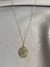 Colar Longo Pai Nosso folheado ouro 18k - 60cm na internet