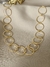 Imagem do Colar Aros Folheado Ouro 18k 45cm + extensor