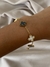 Pulseira Trevo Aço Inoxidavel na internet