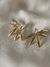 Brinco Maria Flor com zircônia folheado ouro 18k - loja online