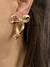 Brinco Laço folheado ouro 18k - TriVaidosas