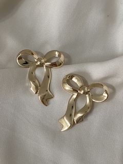 Brinco Laço folheado ouro 18k - loja online