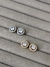 Brinco ponto de Luz folheado ouro 18k