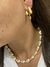 Argola amor coração cravejado Semijoia banho ouro 18k - comprar online