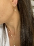 Brinco Aline Semijoia banho ouro 18k