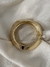 Bracelete bold liso folheado ouro 18k - comprar online