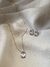 Conjunto Ponto de Luz folheado ouro 18k, zircônia cristal na internet