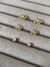 Trio de Brincos Laço Semijoia banho ouro 18k - comprar online