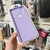 FUNDA SILICONA CON GAMUZA LILA CLARO SIN LOGO - comprar online