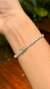 PULSEIRA DE PRATA 925 RIVIERA EM CORAÇÃO DE ZIRCÔNIAS na internet