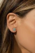 BRINCO DE PRATA 925 OVAL DE TURMALINA FUSION 8X10 CRAVEJADO DE ZIRCÔNIAS - HD JEWELRY - Site Oficial 