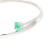 BRACELETE DE PRATA 925 PREGO DE ESMERALDA COLOMBIANA CRAVEJADO DE ZIRCÔNIAS - comprar online