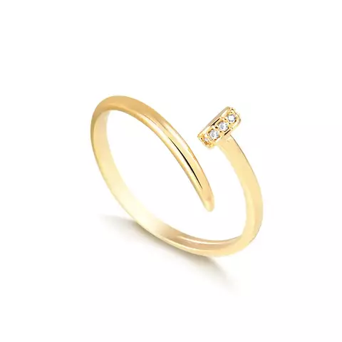 ANEL ABERTO PREGO LISO