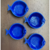 Jogos de 04 pratos cerâmica peixe Ocean azul 14 cm - comprar online