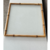 Bandeja/ Tábua de vidro bambu retangulares G 33 X 33cm na internet
