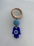 Porta guardanapo murano azul olho grego mão (unidade) - comprar online
