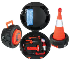 KIT DE FERRAMENTAS 13 PEÇAS - CONE IDEAL PARA CARRO