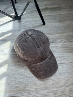 Gorra gastada gris - comprar online