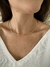 Choker Meia Lua Banho Ouro 18k - comprar online
