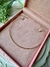 Choker Meia Lua Banho Ouro 18k