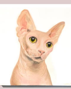 Cuadro pintado a mano “Sphynx” - comprar online