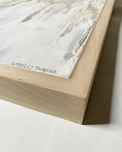 Obra “White silver texture”. en internet