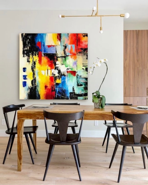 Obra “Colour silk”