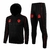 Conjunto De Frio Arsenal 21/22 - Preto/vermelho