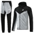 Conjunto De Frio Tech Fleece - Preto/Cinza