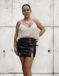 Musculosa Fiesta Bretel Strass Mujer Elegante (593) en internet