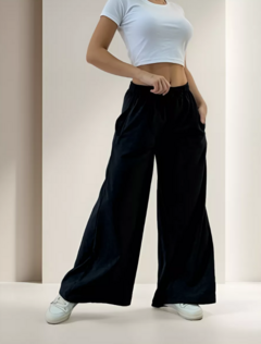 Pantalon Palazzo Darlon Gamuzado 2 Al 5 Mujer Jogging (605) - tienda online