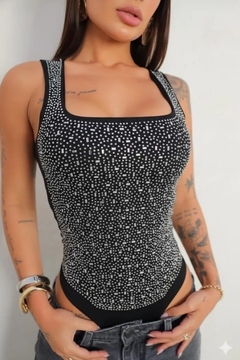 Body Importado Strass Push Up Mujer Premium Brillos Fiesta (701)