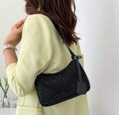 Mini Bag Strass Importado Bolso Cartera Brillos Correa Dama (224) - comprar online