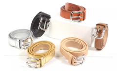 Cinturon Mujer Varios Modelos Y Colores Eco Cuero (594) - tienda online