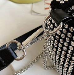 Mini Bag Strass Importado Bolso Cartera Brillos Correa Dama (224) en internet