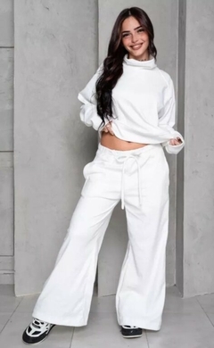 Pantalon Palazzo Darlon Gamuzado 2 Al 5 Mujer Jogging (605) en internet