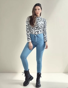 Pantalon Jean Chupin Elastizado Mujer 36 A 46 (584) - BAKMOR