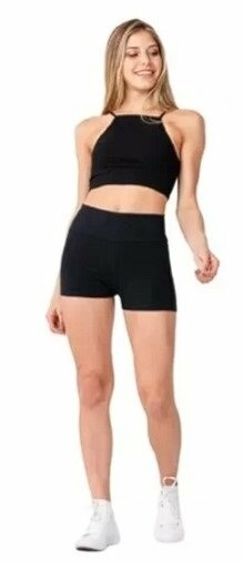 Short Calza Algodón Lycra Deportivo Mujer Faja Modela Calce (60)