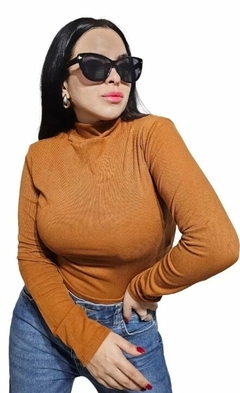 Top Media Polera Morley Clasica Dama Manga Larga Vs. Colores (35) - tienda online