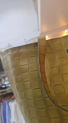 Cartera Blaque Grande Cuero Trenzado Bolso (595) - BAKMOR