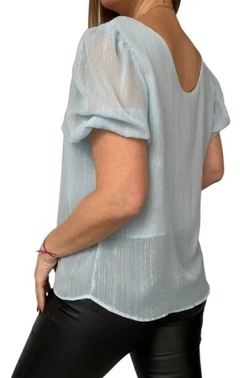 Blusa Remera Cey Fiesta Transparencia Mujer Premium (668) en internet