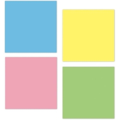 Bloco de Recado Autoadesivo Holic Dreamy – 400 Fls. 50 x 50 mm - Tris